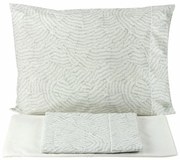 Jogo de lençóis 100% algodão percal -  EGGY Gamanatura: Verde cama 160cm - 1 lençol superior 240 x 290 cm + 1 lençol capa ajustavel 160 x 200 + 30 cm +  2 fronha almofada 50x70 cm