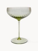 Handmade Champagne Saucers Lyon, Set of 2