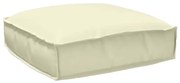 vidaXL Almofada para Palete Creme 50x50x12 cm Tecido Oxford