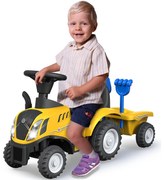 Andarilho Bebés Tractor New Holland T7 Amarelo