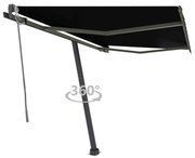 vidaXL Toldo automático independente 350x250 cm antracite