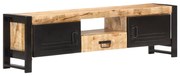 vidaXL Móvel de TV 140x30x40 cm madeira de mangueira áspera