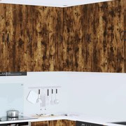 vidaXL Armário de Cozinha Carvalho Defumado 57 x 57 x 100 cm