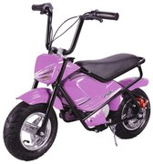 MINIMOTO INFANTIL ELÉTRICO MTR MALCOR 250W ROSA