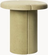 Mesa de apoio redonda em madeira de amieiro