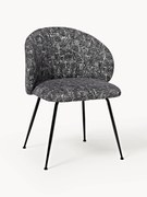 Cadeiras estofadas Luisa, conjunto de 2