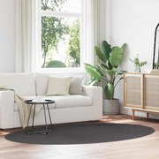 vidaXL Tapetes Cinzento-escuro 160 x 230 cm Poliéster