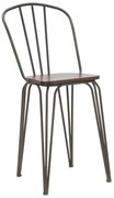 CADEIRA BAR HARLEM 54X45X102 CONJUNTO 2PCS (ALTURA DO ASSENTO 61 CM)