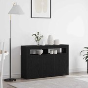 Sideboard Carvalho preto Madeira engenheirada 116 x 30 x 75 cm