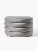 Banco XL estofado em bouclé com arrumação Alto