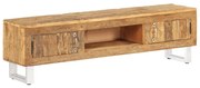 vidaXL Suporte para TV madeira reciclada maciça 140x30x40 cm