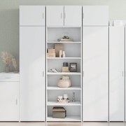 vidaXL Armário alto 70x41x185 cm derivados de madeira branco