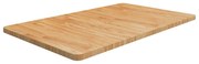 vidaXL Bancada p/ WC 100x60x2,5 cm madeira tratada castanho-claro