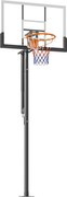 SPORTNOW Tabela de Basquetebol para Exterior Altura Ajustável 230-305 cm Aro Ø48 cm e Base Estável Preto | Aosom Portugal