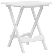 Mesa de jardim dobrável 45,5x38,5x50 cm branco