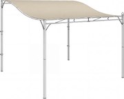 Outsunny Cobertura de reposição para pérgola Vela de sombreamento para cobertura de terraço Lona de reposição para pavilhão 3 x 3 m 298x293 cm Creme branco | Aosom Portugal