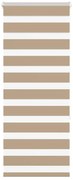 vidaXL Cortina de zebra 65x150 cm largura do tecido 60,9 cm poliéster