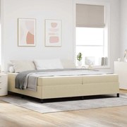vidaXL Estrutura da Cama Cinza Verde Claro 200 x 200 cm tecido