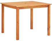 vidaXL Mesa de jardim 88x88x74 cm madeira de acácia maciça