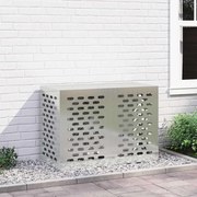 vidaXL Capa de Ar Condicionado 100x50x70 cm Aço Galvanizado