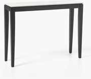 Mesa consola com efeito mármore Jackson