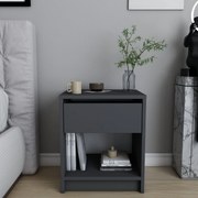 Mesa de Cabeceira Sheridan – Antracite – 44,6 cm x 35,9 cm x 52,8 cm