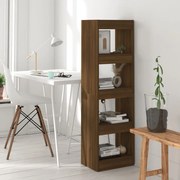 vidaXL Estante/divisória 40x30x135 cm cor carvalho castanho