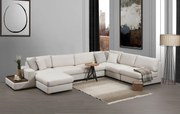 Sofá de Canto Loop – Branco – 272 x 428 cm