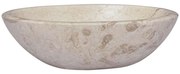 Lavatório 53x40x15 mármore cor creme