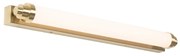 Candeeiro de parede branco com dourado incl. LED 3-step dimmer IP44 - Yordi Clássico / Antigo