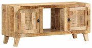 vidaXL Móvel de TV 105x46x32 cm madeira de mangueira áspera maciça