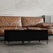 vidaXL Mesas de apoio 2 pcs 50x46x35 cm derivados de madeira preto