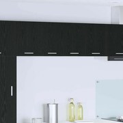 vidaXL Armário suspenso Carvalho Preto e Branco 60 x 31 x 40 cm
