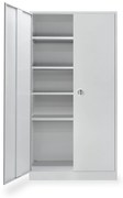 Armário de Escritório Contabilidade 1950x1000x420mm Cinza - IND