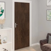 vidaXL Autocolante para porta 2 pcs 210x90 cm PVC cor carvalho escuro
