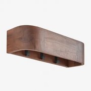 Cabide De Parede Em Madeira De Acácia Frigia Castanho-acácia Escuro & ↔︎ 50 Cm - Sklum