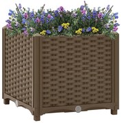 vidaXL Canteiro elevado 40x40x38 cm polipropileno