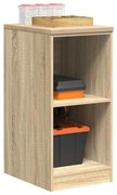 vidaXL Armário de arrumação de garagem carvalho sonoma 40x51x85 cm