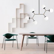 Candeeiro Damar – Preto e Branco – 100 x 58 cm