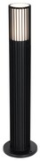 LED Balizador Inteligente para Exterior Preto 50 cm IP44 RGBW incl. Wifi GU10 50mm - Boris Moderno