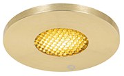 Foco embutido moderno para casa de banho dourado IP54 - Shed Honey Moderno
