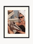 Fotografia emoldurada My Morning Paper