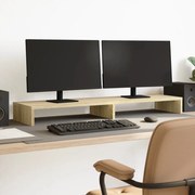 vidaXL Suporte para monitor derivados de madeira carvalho sonoma