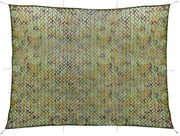 Rede de camuflagem com saco de armazenamento 2x4 m verde