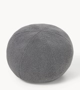 Westwing I Crosby Studios, Almofada decorativa redonda em bouclé Celeste, Ø 50 cm