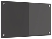 vidaXL Proteção de Cozinha Cinza Escuro 70 x 40 cm vidro temperado