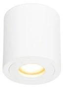 Foco de Teto Redondo Moderno Branco IP44 - Capa
