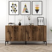 Console Kiev – Walnut – 160 cm x 78 cm x 35 cm
