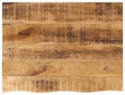 Tampo de mesa c/ borda viva 80x60x2,5cm mangueira áspera maciça