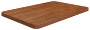 vidaXL Bancada p/ WC 60x40x2,5 cm madeira tratada castanho-escuro